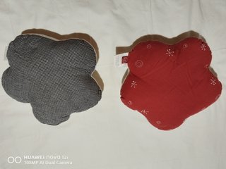 Cojín y almohada para cuna