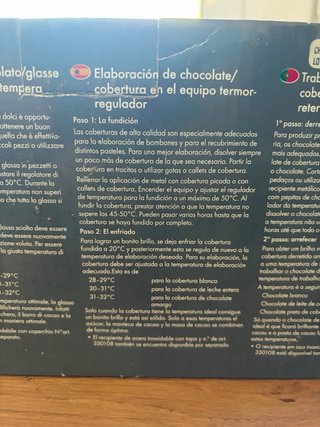 Temperadora de chocolate Stadter