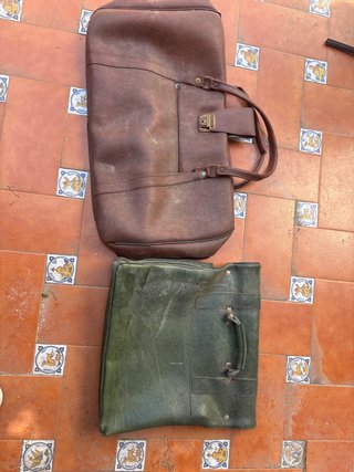 Maleta y maletín vintage