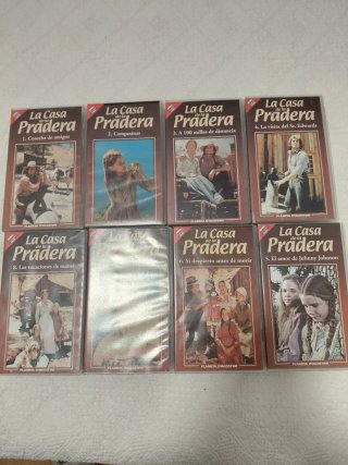 Colección VHS La Casa de la Pradera (8 Capítulos)