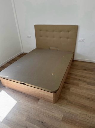 Cama abatible con colchón 150x190cm