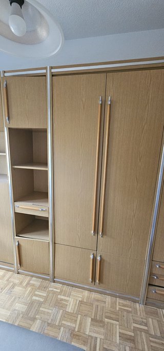 Mueble modular con cama abatible