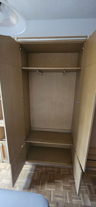 Mueble modular con cama abatible