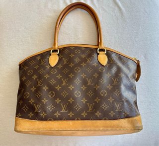 Louis Vuitton Lockit GM Monogram Marrón