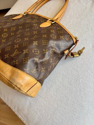 Louis Vuitton Lockit GM Monogram Marrón