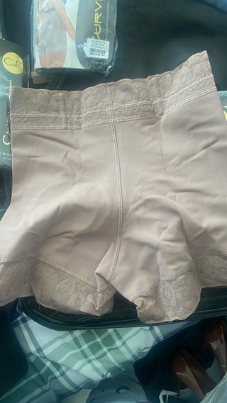 Faja Colombiana Velvet Talla xs, s , m Beige