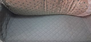 Sofá Cama IKEA Gris Tela