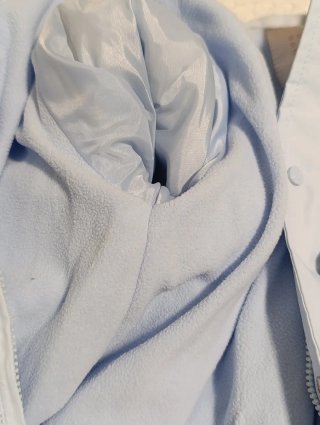 Buzo Gocco acolchado azul bebé