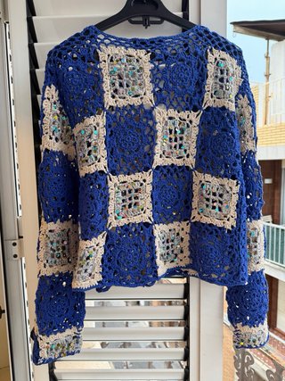 Chaqueta Zara Crochet Talla Única