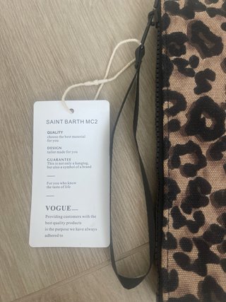 Pochette MC2 Saint Barth fantasia leopardata