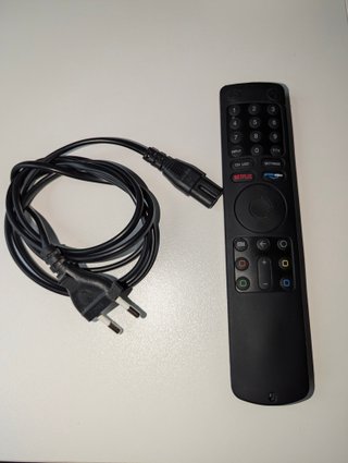 Cable corriente y mando Xiaomi Mi TV 4S