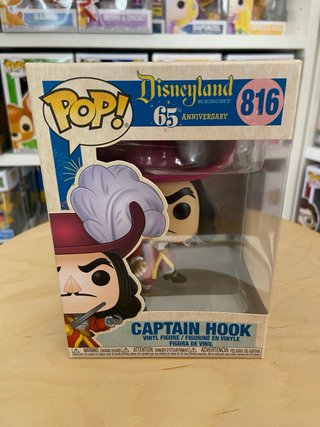 Funko Pop! Capitán Garfio 816 Disneyland 65th