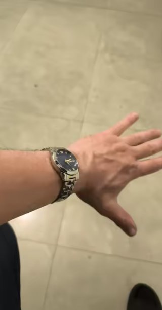 Reloj PEDONUS Cuarzo Azul y Plateado Hombre