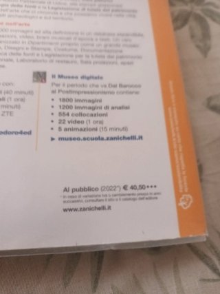 Itinerario nell'arte Dal Barocco al Postimpress...