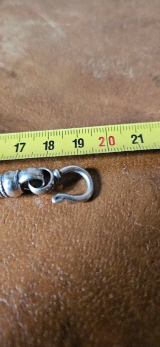 Bracciale snake in argento