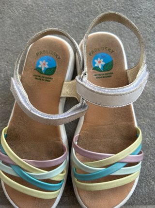 Sandalias Pablosky Niña Multicolor Talla 28