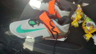 Zapatillas Nike Halterofilia Teal/Blanco