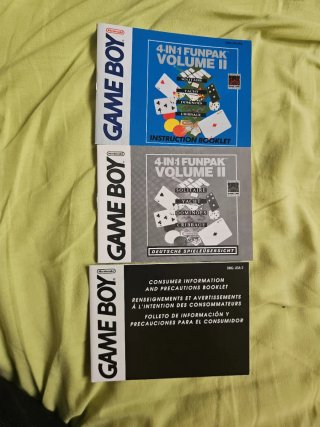 4-in-1 Funpak Volume ii Game Boy
