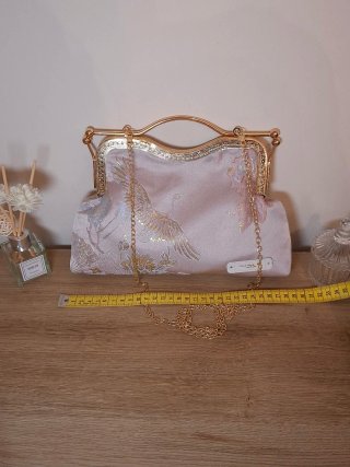 Borsa fatta a mano tessuto giapponese
