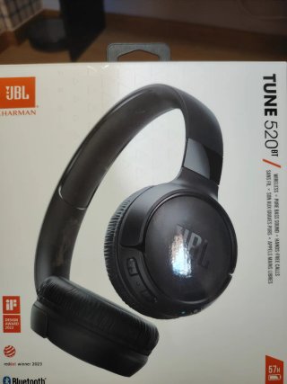 Auriculares JBL Tune 520BT Inalámbricos Negros