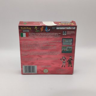 Pokemon Versione Rubino Game Boy Advance