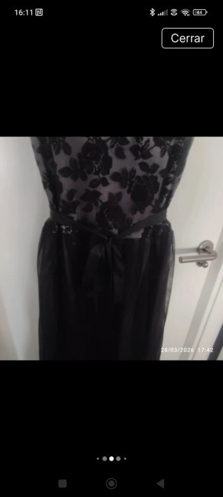 Vestido de fiesta Baba negro