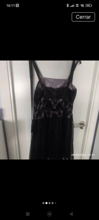 Vestido de fiesta Baba negro