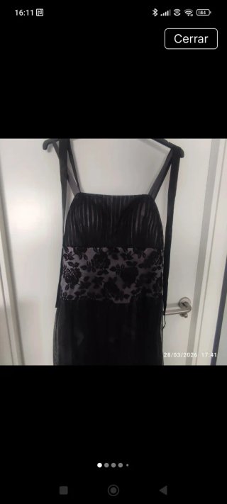Vestido de fiesta Baba negro