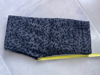 Pantaloni donna fantasia damascata