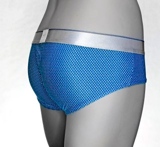 Calzoncillos Braveperson Azul y Blanco
