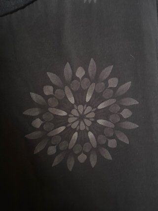 Blusa Desigual manga larga negra con detalle