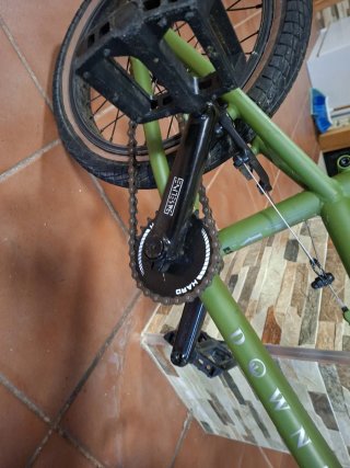 Bicicleta BMX freestyle Haro downtown.