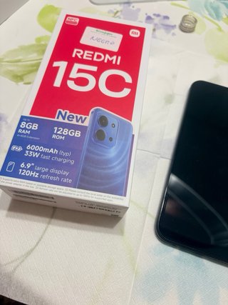 Móvil Redmi 15C Negro