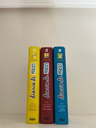 Libros 5,6,7 El diario de Nicky