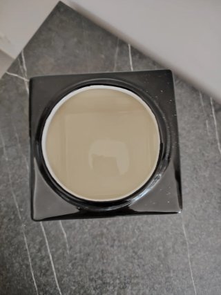 Vaso Ceramica Pila Libri Nero