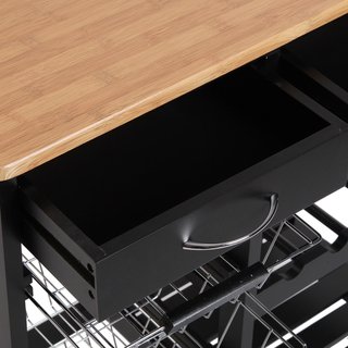 Carro Cocina con Ruedas 3 Cestas