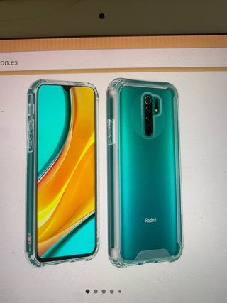 Funda Xiaomi Redmi 9 Transparente.