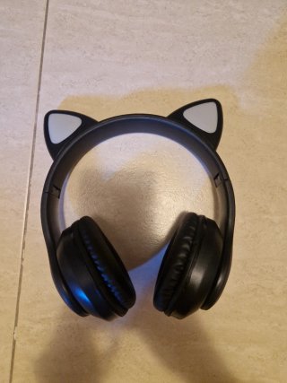Auriculares Inalambricos con Orejas de Gato