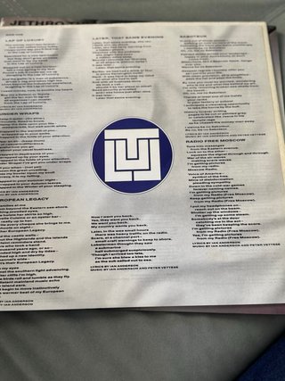 Jethro Tull Under Wraps LP Vinilo