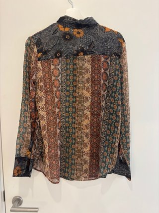 Camisa Desigual Estampada Multicolor