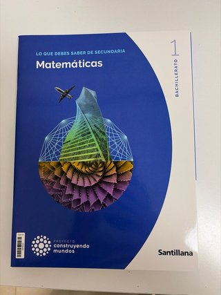 Matemáticas aplicadas las Ciencias Sociales I