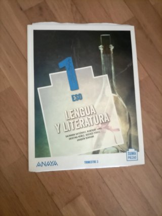 Libro Lengua y Literatura 1º ESO Anaya