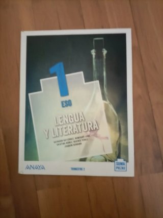 Libro Lengua y Literatura 1º ESO Anaya