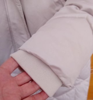 Anorak largo mujer blanco