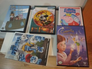 Lote 5 DVDs Infantiles (Español)