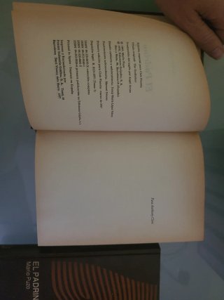 Novela "El Padrino" - Mario Puzo (Tomos I y II com