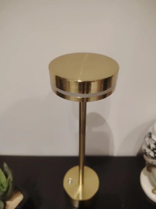 Lampada touch oro senza fili