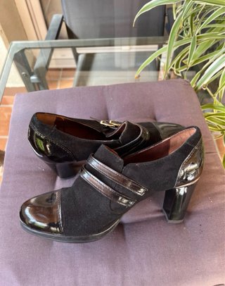 Zapatos Pitillos Negros Talla 40