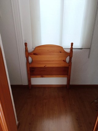Cabezal cama madera 90 cm