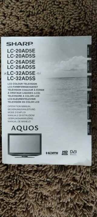 Televisor Sharp Aquos Negro